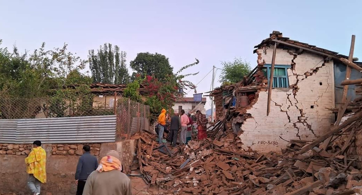 जाजरकोट र रूकुम पश्चिममा भूकम्पको अपडेट: मृत्यु हुनेको संख्या १३२ पुग्यो