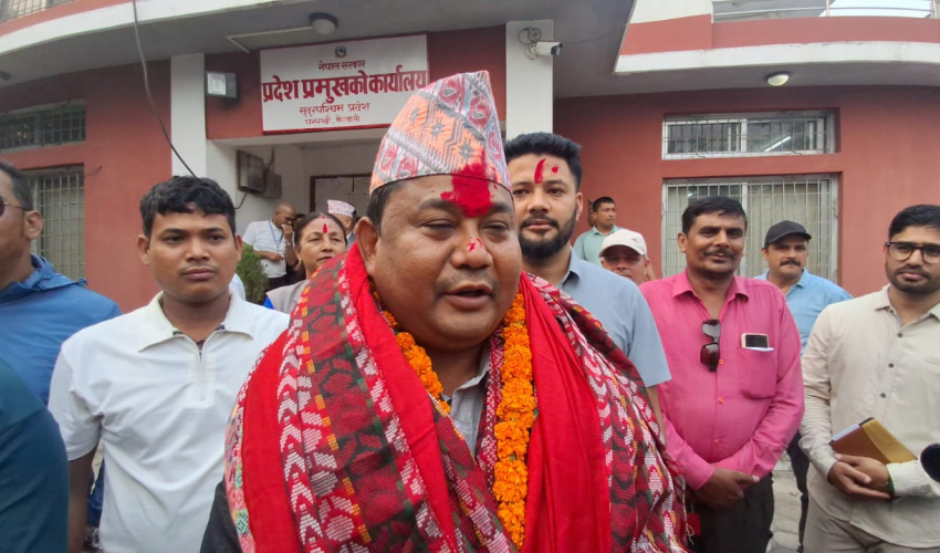 वन मन्त्री चौधरीलाई राजीनामा दिन मुख्यमन्त्री शाहको निर्देशन