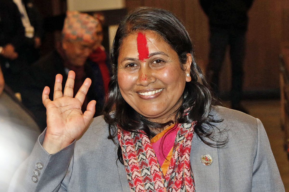 शिक्षामन्त्री विद्या भट्टराईले दिइन् राजीनामा, विद्यालय शिक्षा विधेयकमा प्रधानमन्त्रीले जथाभाबी बोल्ने गरेकोमा असन्तुष्टि