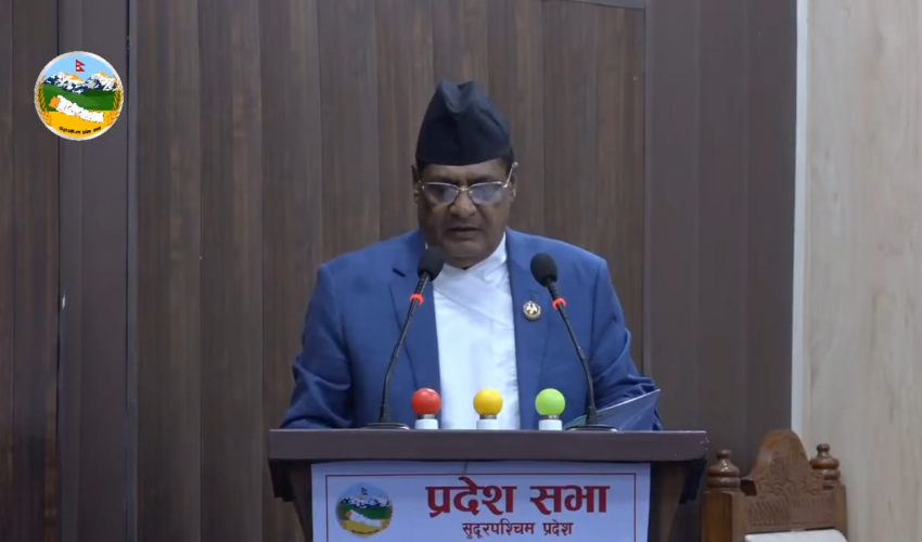 सुदूरपश्चिम सरकारले ल्यायो ३३ अर्ब ४७ करोडको बजेट, भौतिक मन्त्रालयलाई १५ अर्ब ४० करोड